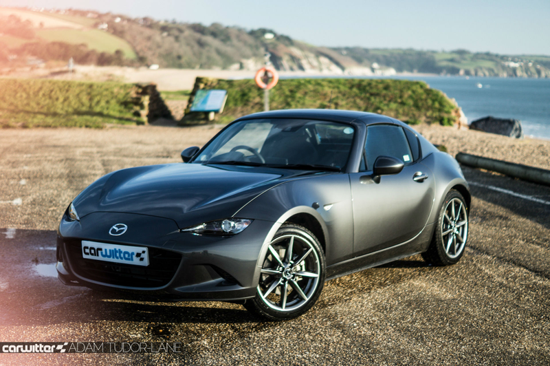 Illustration for article titled The 2017 Mazda MX-5 Miata RF is like a modern day AC Cobra!